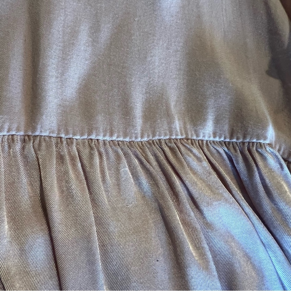 Zara Basic Pink Cap Sleeve Layered Ruffle Top Size XS - Picture 6 of 6